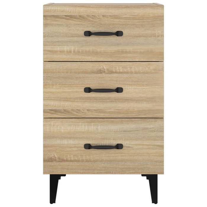 Maison Exclusive - Nachttisch Sonoma-Eiche 40x40x66 cm Holzwerkstoff