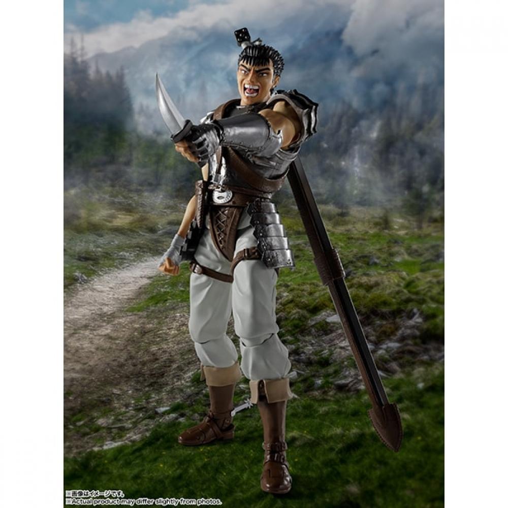 Bandai Spirits S.h.figuarts Berserk Guts  Band Of The Hawk  [painted Action Figure Approx. 160mm]