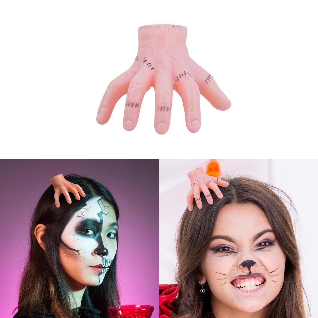 Halloween The Addams Family Thing Fake Hand Hair Clip With Plastic Material For Party Costume Accessory