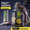 NRMEi Sports Water Bottle, Extra Large Capacity, Fitness, Tea Separation, Ton Bucket, High Temperature Resistant, Portable, 2600ml Water Jug