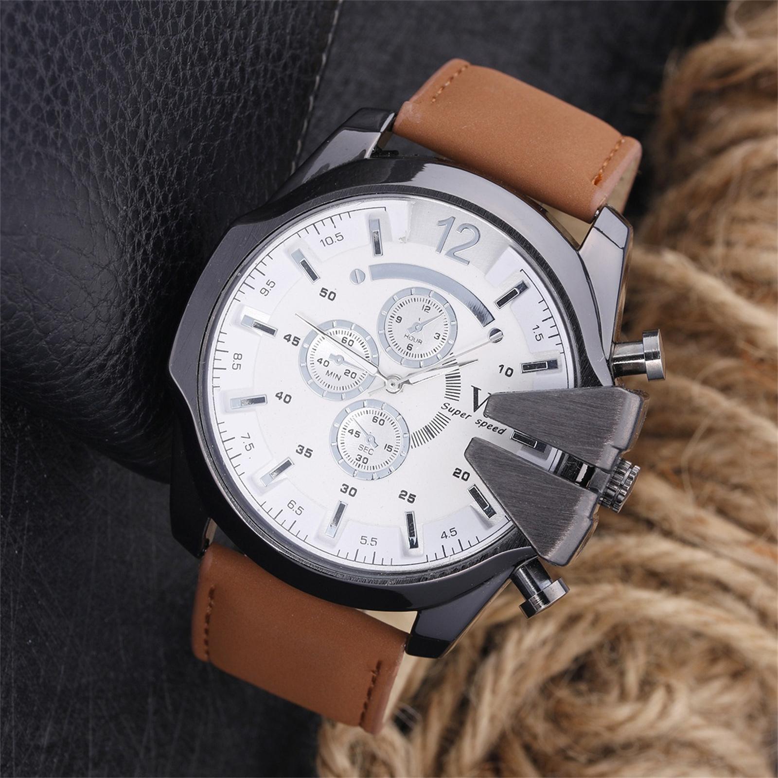 

Мужские водонепроницаемые светящиеся наручные часы-будильник для бега One Size