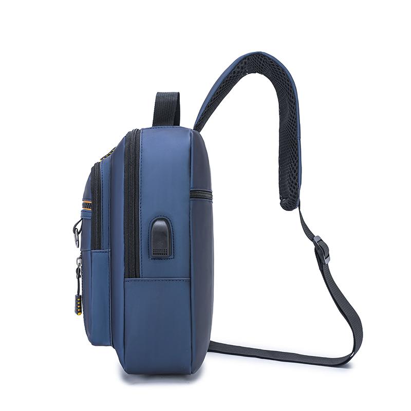 Fashion Men Chest Bag High Quality Nylon MEN Crossbody Bags Waist Packs Stylish Elegant Men Bag Handbag Chest Pack Shoulder Bag