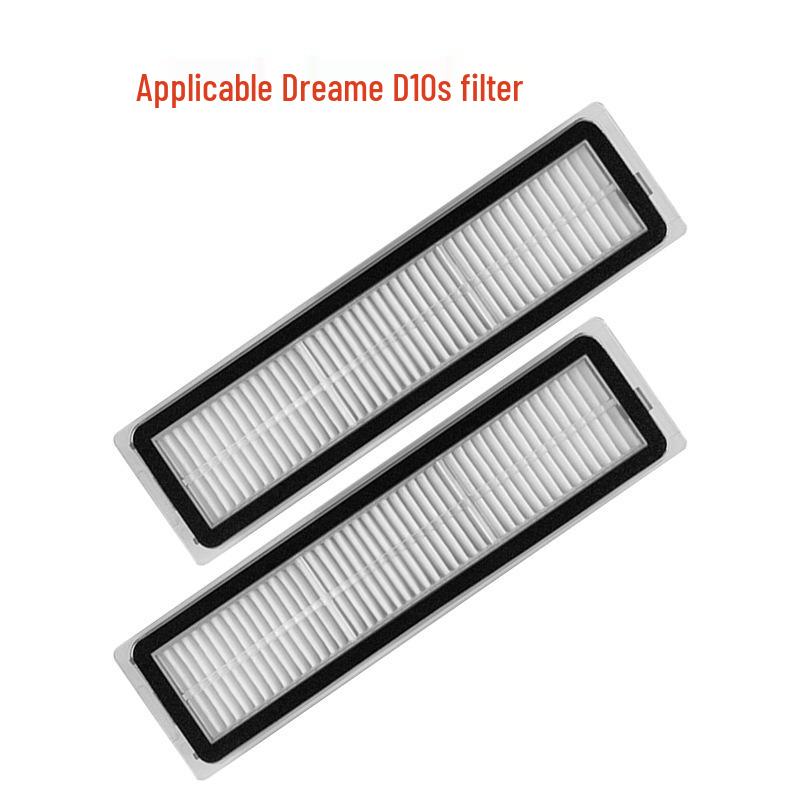 Dreame D10S Robot Vacuum Accessories: Rubber Brush, Side Brush, Filter, HEPA, Mop Cloth