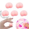 5/10/20Pcs Small Plush Press Ass Pinching, Mobile Phone Counter-Collision Stickers, Novelty Stress Relief Gifts For Adults And Kids