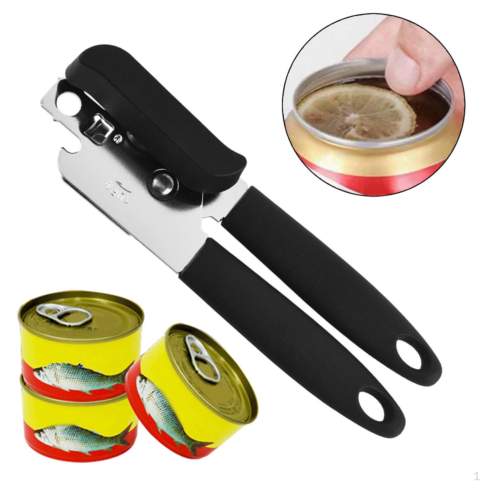 

Открывалка для бутылок, консервная банка для открывания крышек, банка для путешествий чёрный