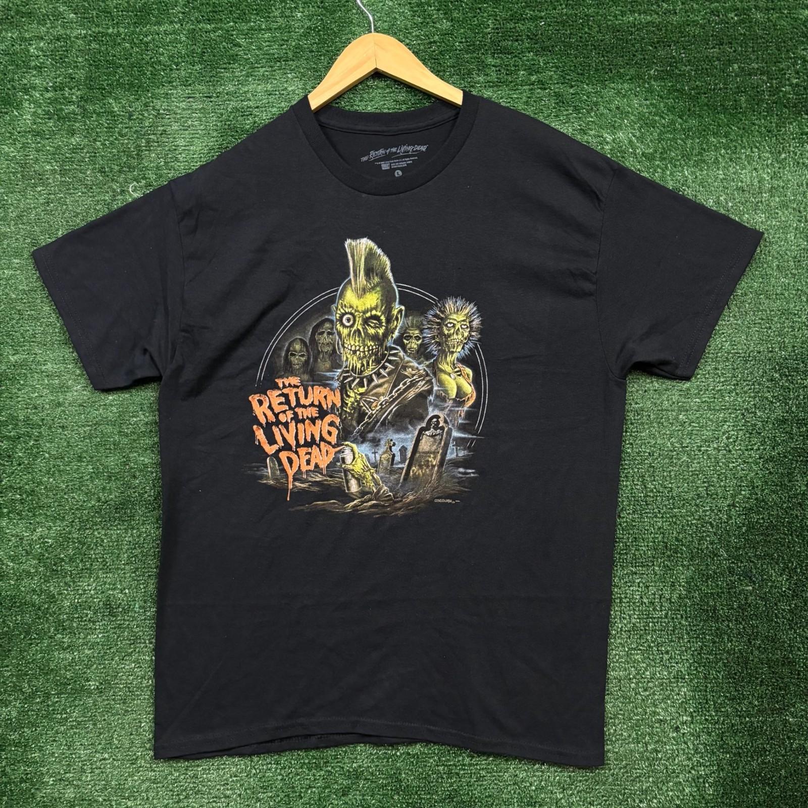 The Return of the Living Dead Movie Poster Size Large Unisex T-Shirt XXL