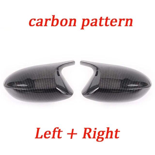 M Carbon Fiber Rearview Mirror Caps Wing Side Mirror Cover For BMW E89 Z4 Convertible 2009-2016 Car Accessories Gloss Black