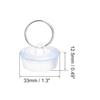Bouchon de vidange - AIMOONSA - 29-32 mm - Bleu clair - Lot de 2 - Anneau de suspension