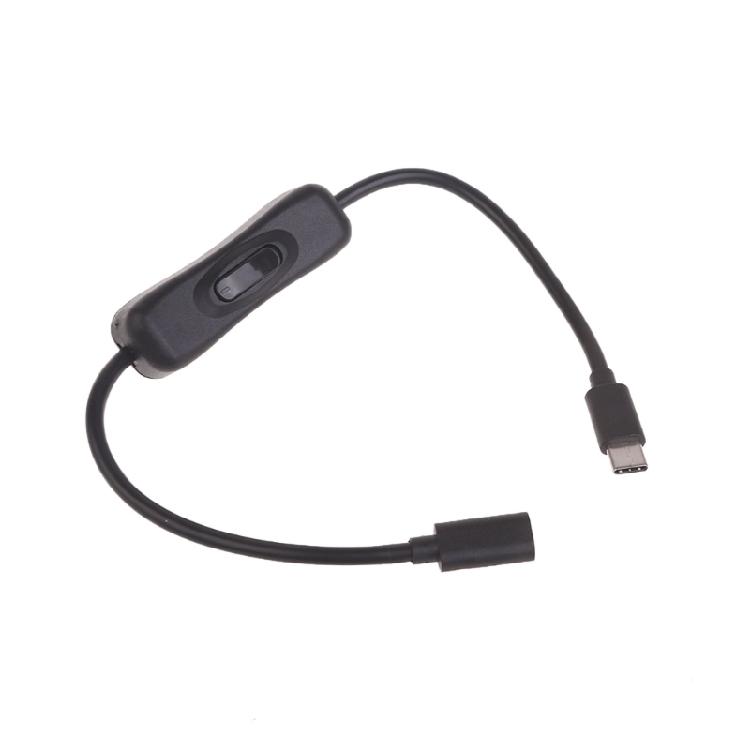 Кабель USB C - USB C Type C Male - Type C Female с переключателями Зарядка Синхронизация