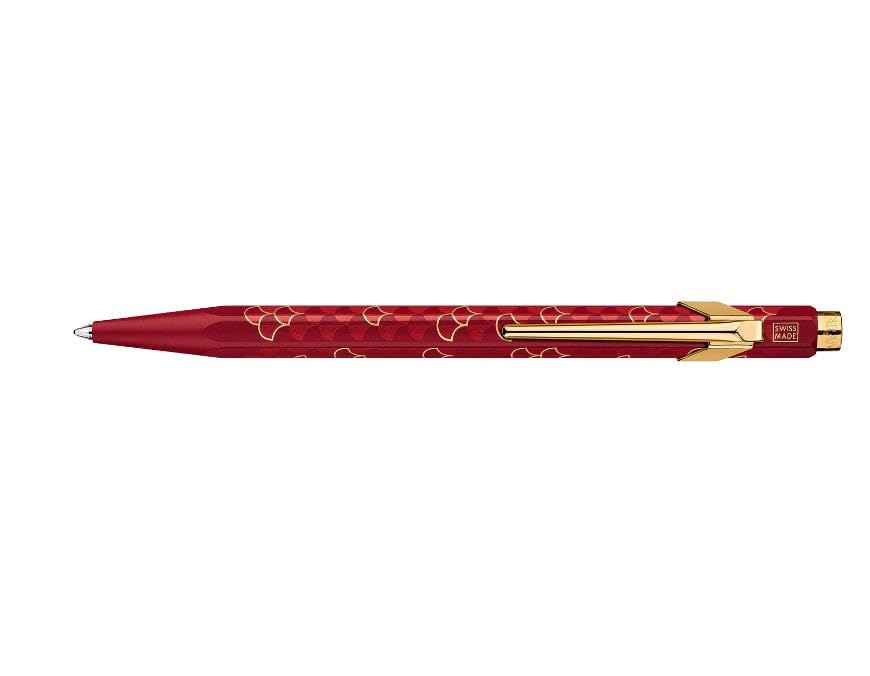 Kuličkové pero Caran 849 Dragon Burgundy Special Edition d'Ache NF0849-024