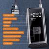 150PSI Car Wireless Air Pump Power Display Portable Car Inflator Pump 6000mAh Car Tire Inflator for Automobile Bicycle Ball