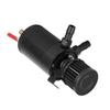 Universal Aluminum Alloy Oil Tank Reservoir Catch Can with 2 Port Accessory Kit