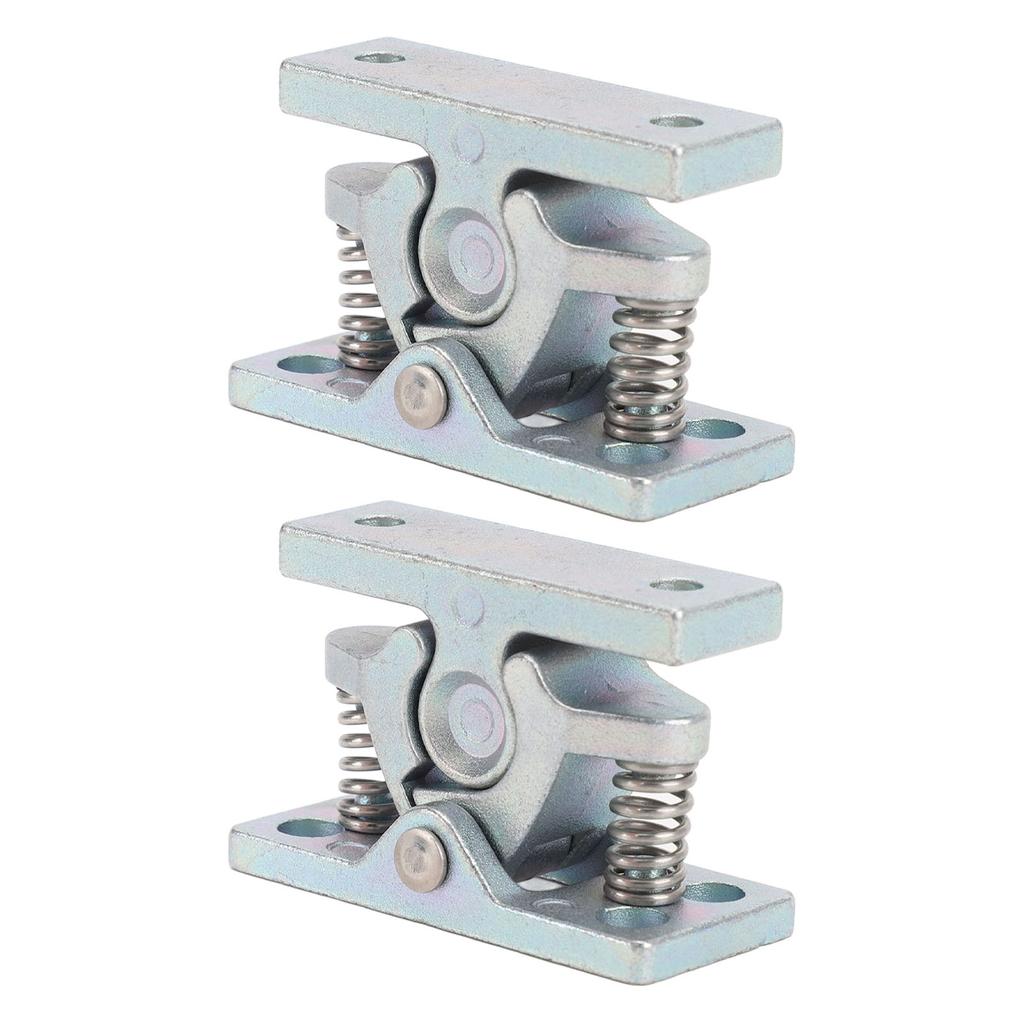 1 Pair Double Roller Catch Heavy Duty Spring Loaded Door Easy Lock Stop Catch Zinc Alloy for Boat RV Trailer Yachts