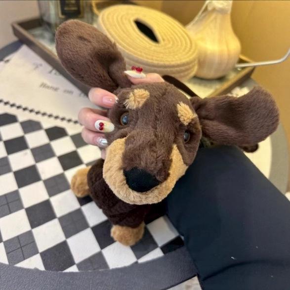 Jellycat Dakhund Plysjleketøy Crossbody-veske - Søt Skulderveske for Jenter