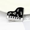 Retro Kreativ Trendig Gitarre Violine Klavier Instrument Emaille Anstecknadeln Rucksack Revers Abzeichen Broschen Schmuck Geschenk für Musikliebhaber