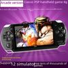 X6 Handheld-Spielkonsole: 4,3" Farbbildschirm, 128-Bit Arcade, GBA/FC kompatibel, Ideal für Kinder.