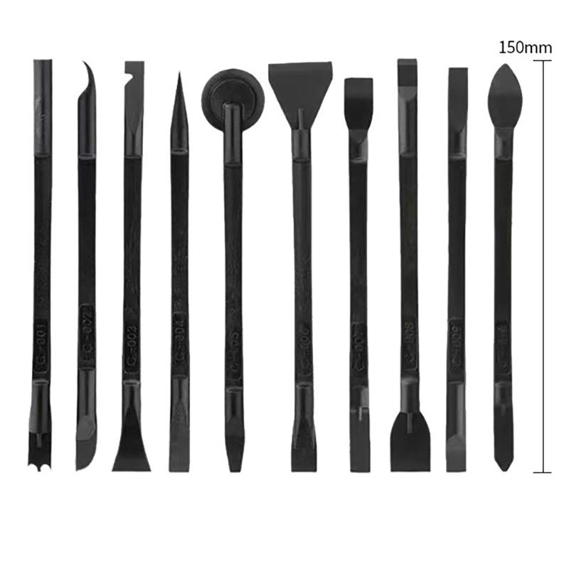 10Pcs/Set Newest 10 In 1 Plastic Crowbar Disassembly Spudger Opening Tools Kit For Mobile Phone Computer Repairing Opening Tools