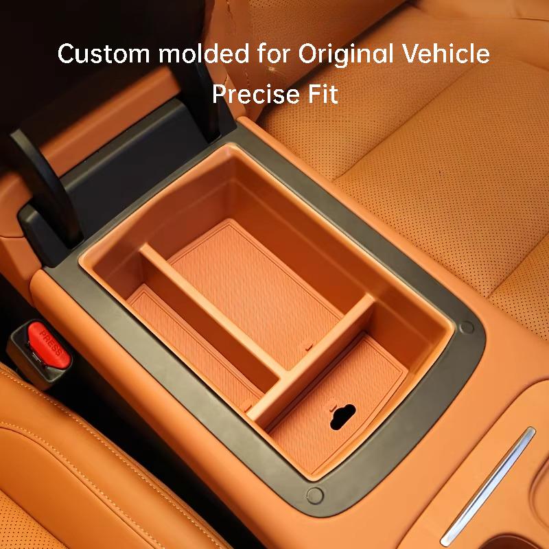 For Leapmotor C10 2026 Car Armrest Box Storage Box Center Console Anti-slip Organizer Interior Modification Accessories