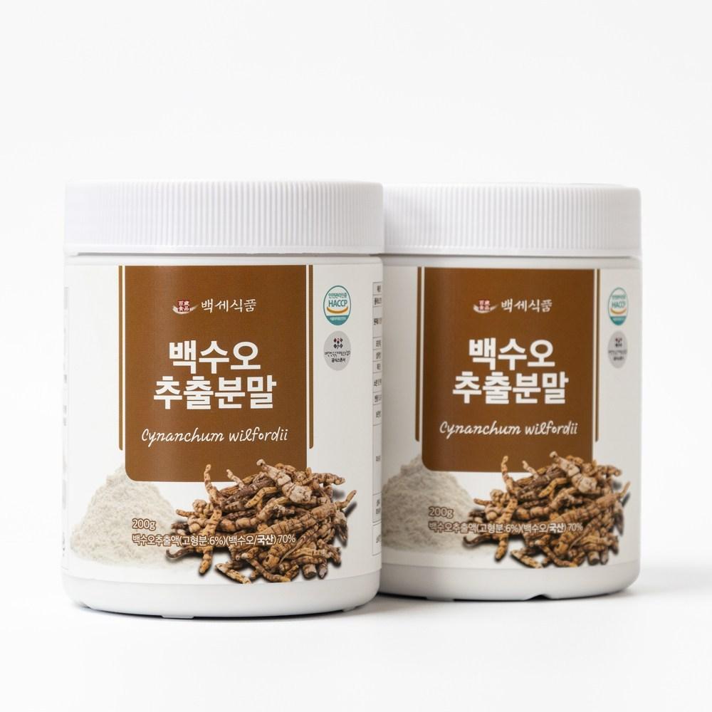 HACCP Certified Domestic Baeksuo Extract Powder 200g (2 Pcs)