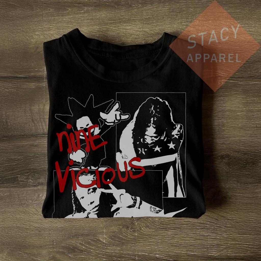 Limited Nine Vicious Unisex T-shirt - For Nothing FN Custom Heavy Cotton Tee