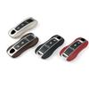 Leather Fob Remote Keys Case Key Cover Replace For Porsche 911 Macan Boxster Cayenne Panamera Taycan Cayman 971 9Ya Key Shell