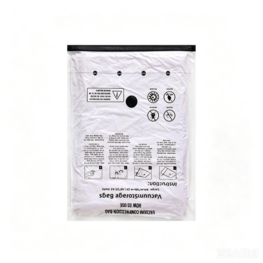 Vacuum Storage Bags, for Clothes Bedding and Travel