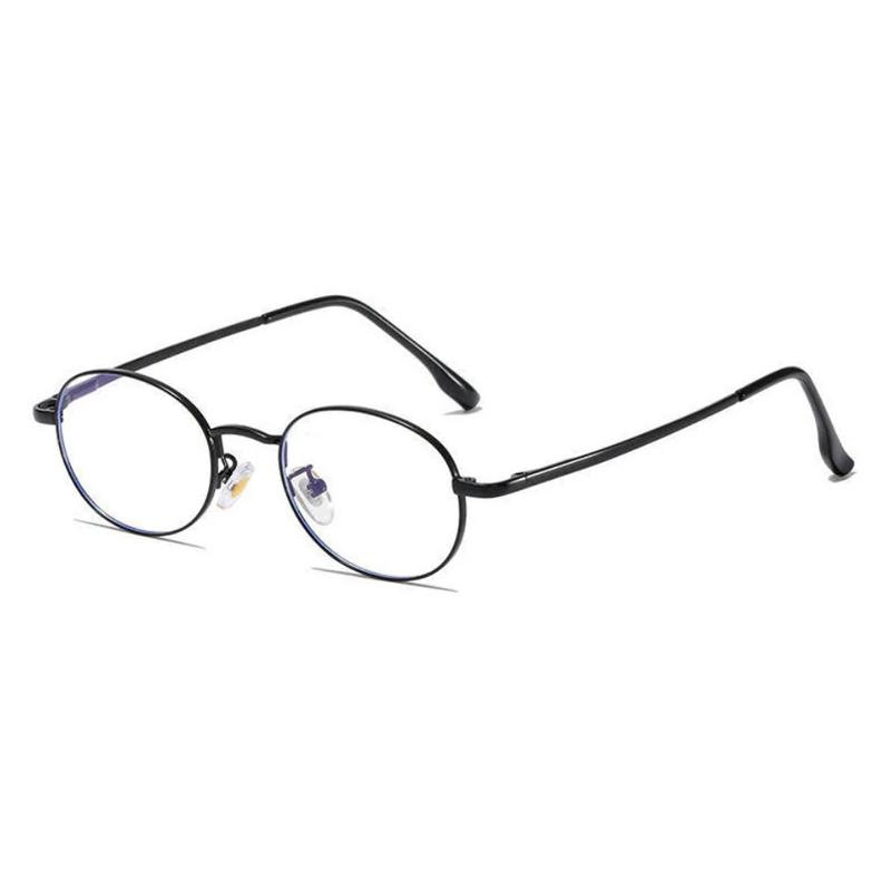 1 шт. Женские металлические овальные компактные оправы Легкое плоское зеркало Винтажные Красивые Простые Осенние Дорожные Школьные Праздничные Аксессуары