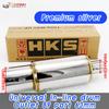 Tubo di scarico HKS con uscita da 89 mm, tubo di coda da 40 cm, punta universale in acciaio inossidabile, terminale di scarico per auto sportive