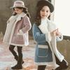 Children's Woolen Coat 2023 Winter Girls Fashion Woolen Coat