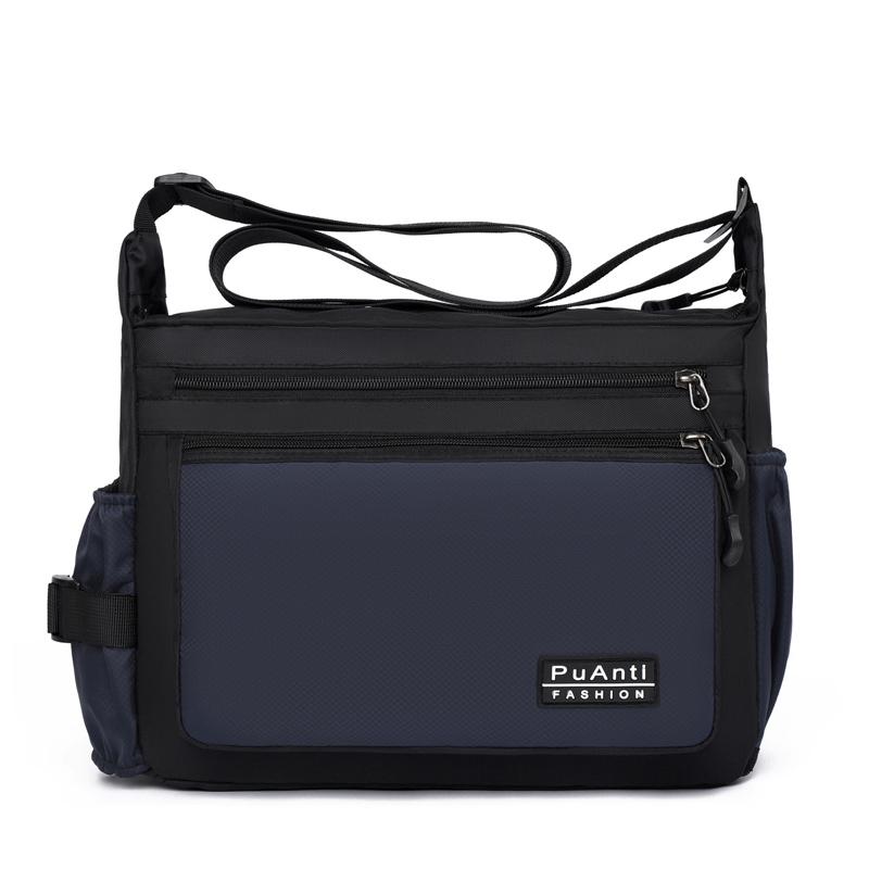 Fashion Waterproof Oxford Men's Messenger Bags Brand Designer Zipper Multifunctional Men's Shoulder Bags for Business