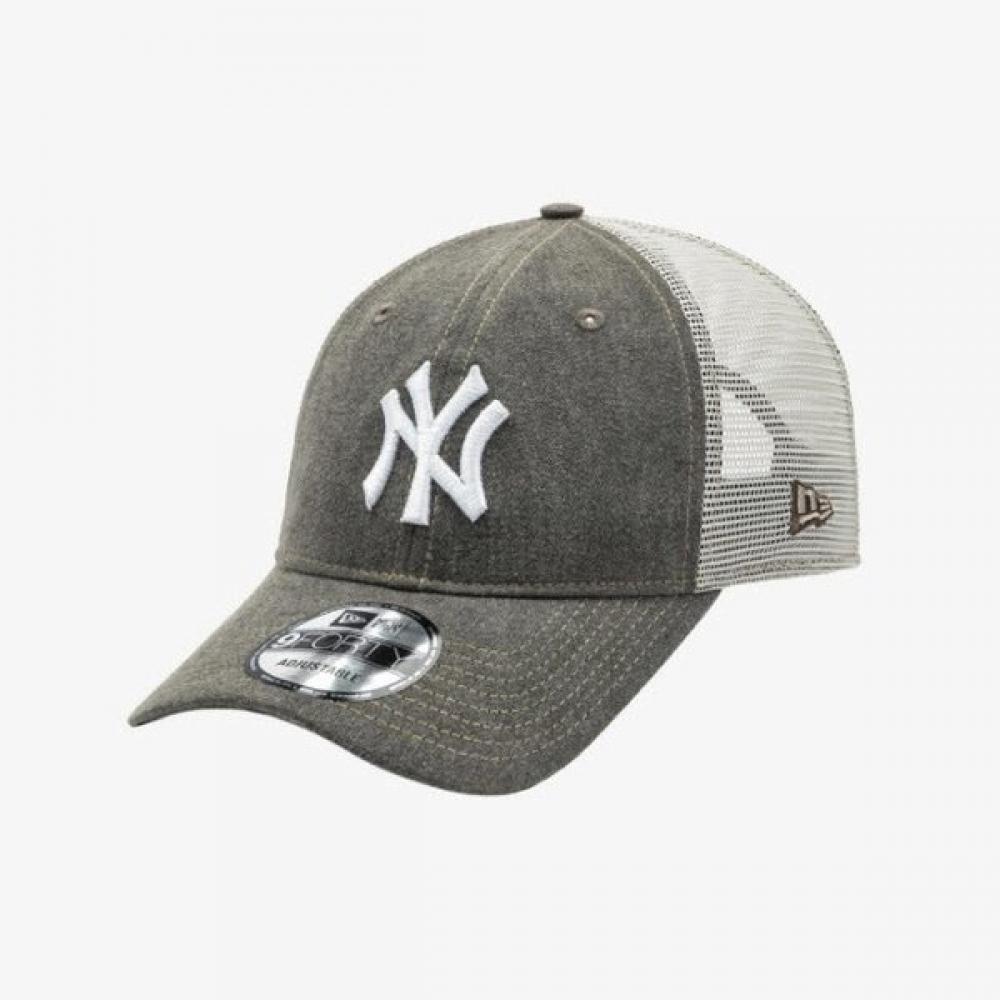 

New Era M New Era Hat Cqk 14561818 Mlb New York Yankees Washed Cotton Unstructured Trucker Ball Cap Brown Stone OSFM