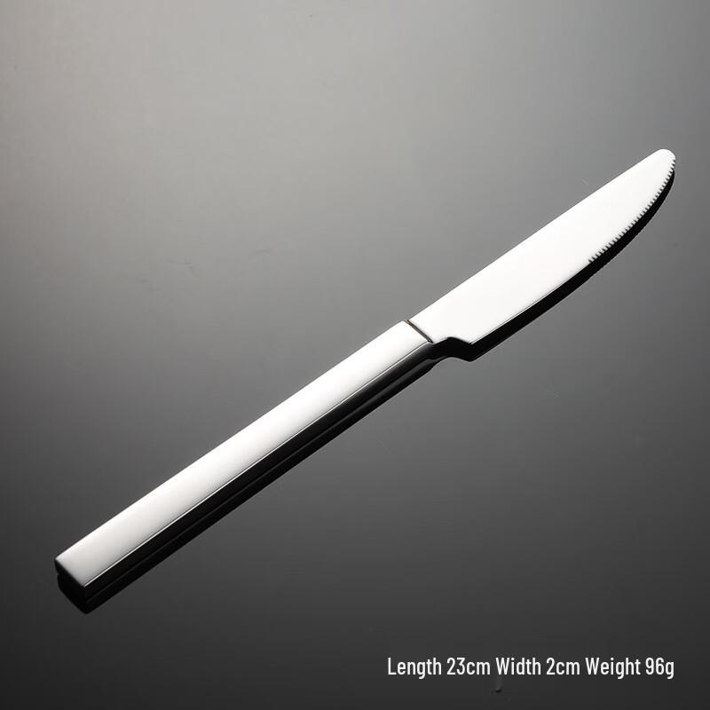 Qianxing Stainless Steel Square Handle Dinner Knife Set