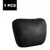 1Pcs Black Car Pillow S Class Soft Universal Adjustable Car Pillow Neck Rest Cushion High Quality Car Headrest Neck Support Seat