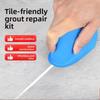 Tile Grout Repair Tool Kit Gap Filling Cleaning Tools for Ceramic Floor Tile