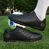 32-45 Fußballschuhe Herren Leder Outdoor Outdoor Rasen Fußballschuhe Damen Große Größe Kinder Fußballschuhe