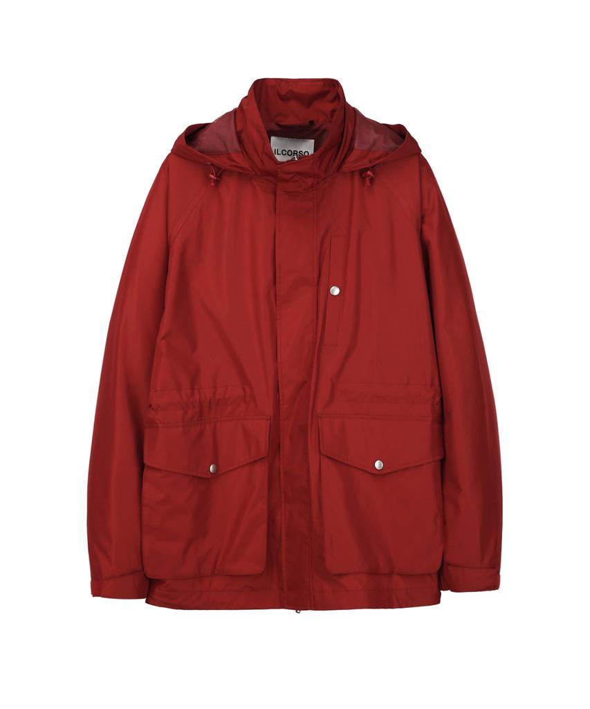 Il Corso Technical Shell Field Jacket Field Jacket Red