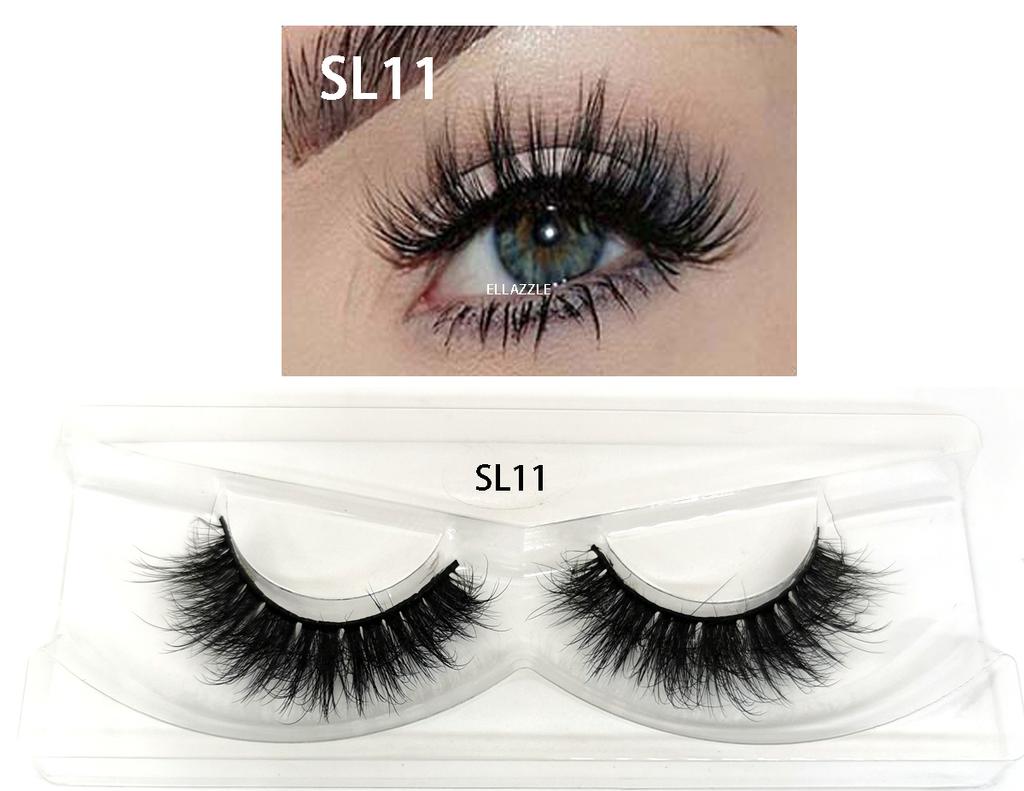 1 Pairs Makeup Eyelashes 3D Mink Lashes Fluffy Soft Wispy Natural Cross Eyelash Extension Reusable Lashes Mink 5D False Eyelash