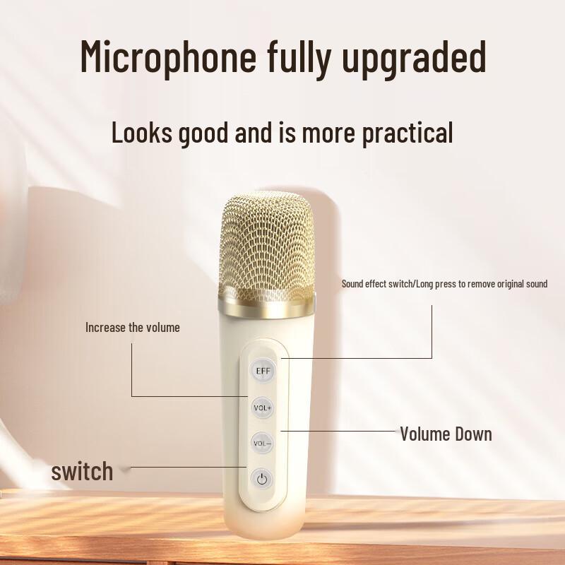 Newman K10 Portable Karaoke Bluetooth Speaker with Microphone