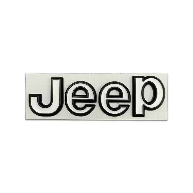Metal Car Body Trunk Badge Mark Sticker for JEEP Wrangler Grand Cherokee Compass Renegade Patriot Rubicon Liberty JK XJ