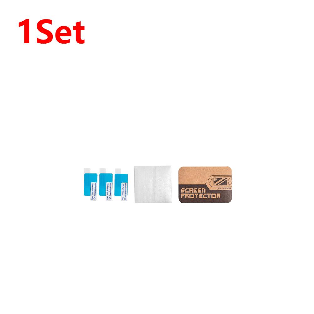 

15/3PCS For Flipper Zero Screen Protectors 5/1Set Anti-Scratch Protective Film Covers Transparent Glass Film Gaming Accessories