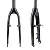 Gabeln für Fahrrad Gabeln 3K Carbon Gabeln 20 Zoll Für Faltrad BMX Kinder Rennrad Gabelstützen Scheibenbremse/V-Brake/C-Brake