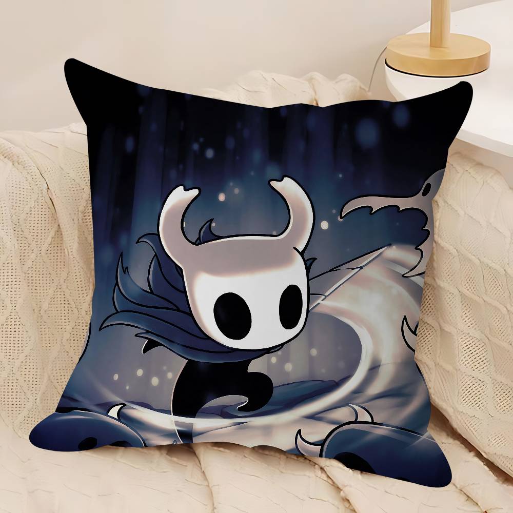 H-Hollow Knight Kissenbezug 30x50 Polyester Sofakissen Dekorative Wurfkissen Heimdekoration Kissenbezug