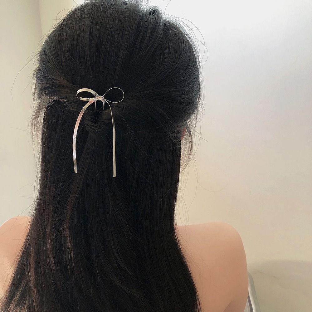 Headwear Disk Hair Korean Style Hanfu Bow Hair Stick Hair Fork Hair Accessories U Shaped Hairpin