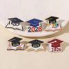 Broches Souvenir Metálicos de Graduación Estilo Insignia de Libro Insignia de Graduación Fiesta de Graduación