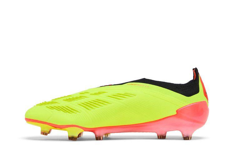 adidas Predator 24 Elite Laceless FG Team Solar Yellow Core Black Sola
