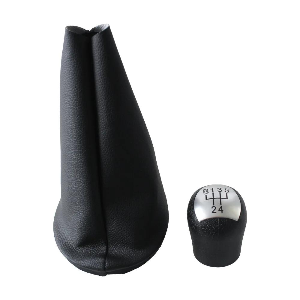 For Renault Clio 2 1998 1999 2000 2001 2002 2003 2004 2005 Car Gear Shift Knob with Gaitor Boot Cover Replacement 5 Speed