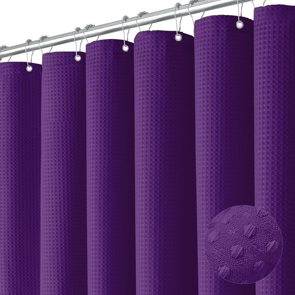 Set di Tende da Doccia Spesse per Bagno Resistenti alla Muffa Impermeabili con Ganci Metallici Finestra del Bagno Liner per Doccia Decorazione