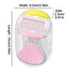 Portable Comfortglide Women Razor For Travel Face Leg Bikini Body Hair Shaving With Aloe Vera Soap Lady Manual Shaver Set