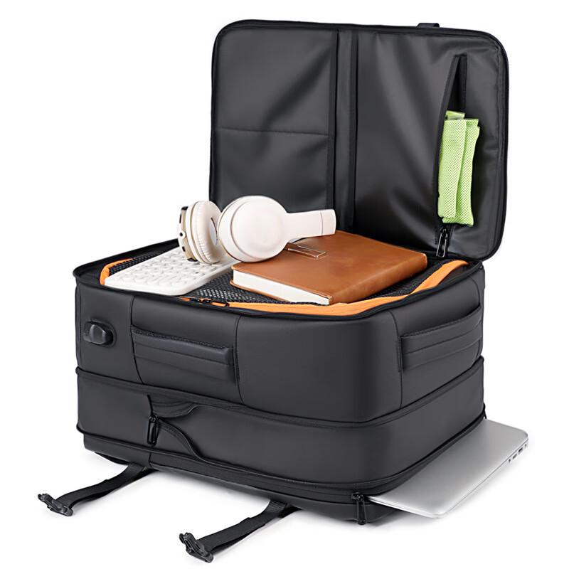 

Men s Business & Travel Backpack with Luggage Strap