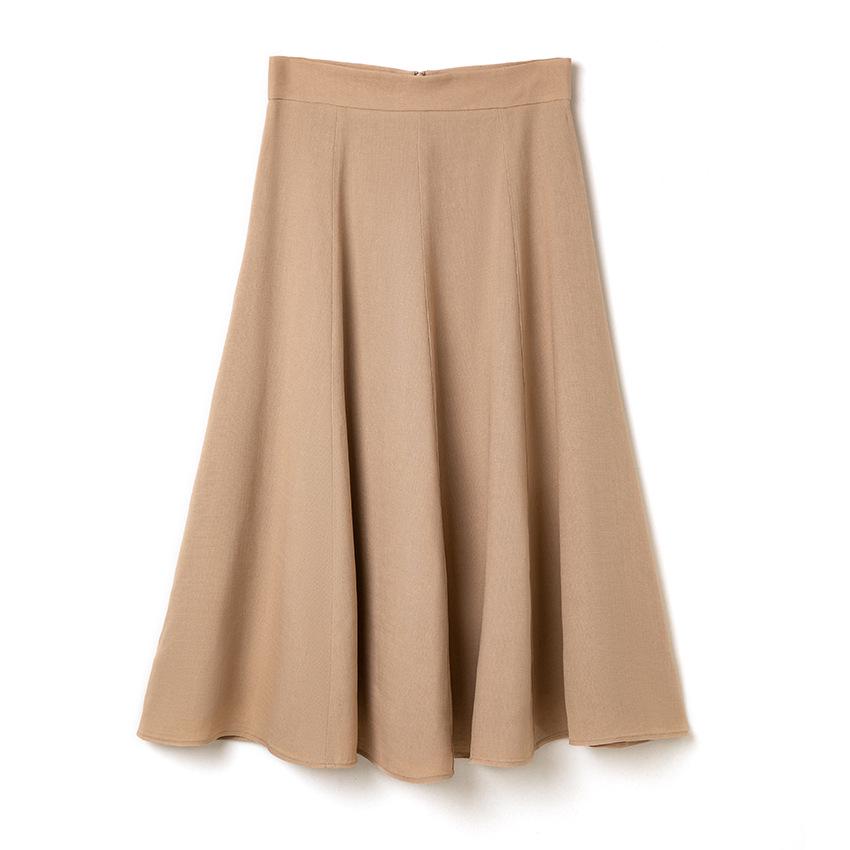 High-End Acetic Acid A-Line Drape Skirt - Women's Casual and Chic Spring/Autumn Umbrella Skirt